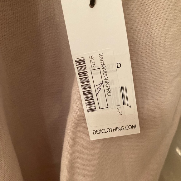 Dex DRAPED ZIP CARDIGAN Sz M - Picture 5 of 8